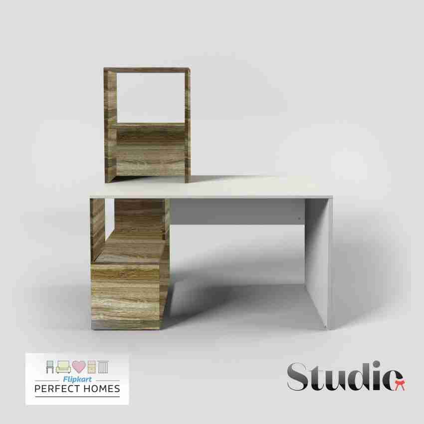 Flipkart Perfect Homes Studio Noel Dual Tone Engineered Wood Study