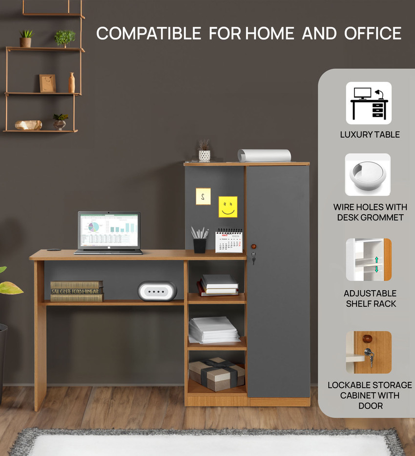 Mintwud from Pepperfry Maya Engineered Wood Study Table Price in India Buy Mintwud from Pepperfry Maya Engineered Wood Study Table online at Flipkart