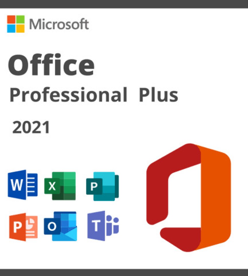 Buy Microsoft Office Professional Plus 2021 (PC) Microsoft Key