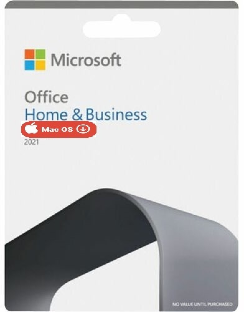 MICROSOFT Office Home & Business 2021 For MAC (1 User, Lifetime Validity) -  MICROSOFT : Flipkart.com