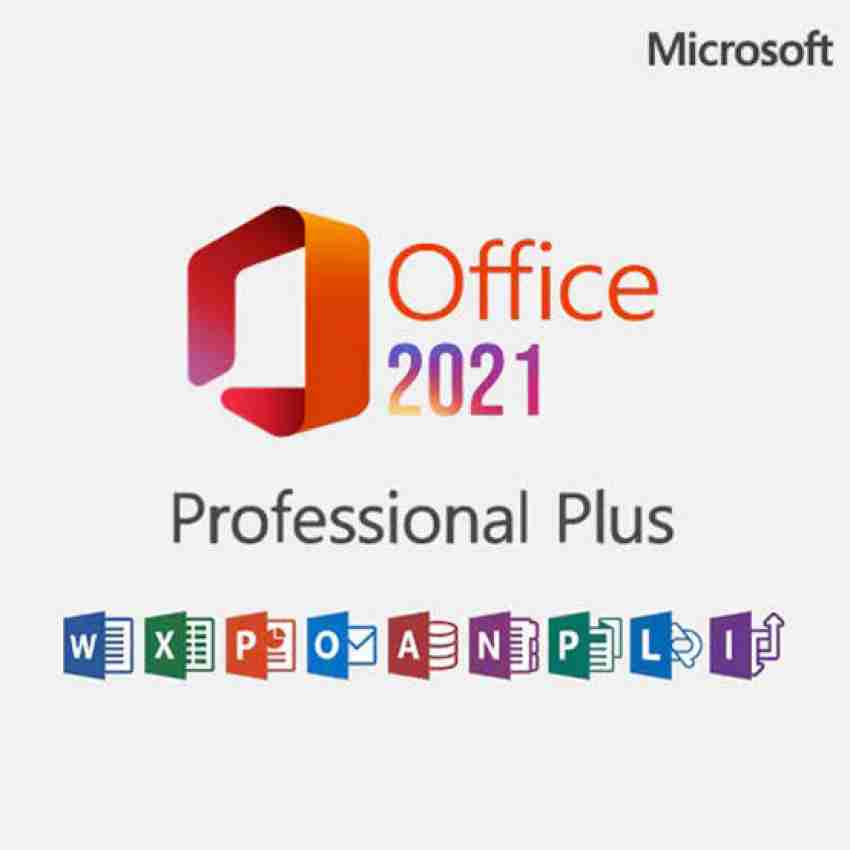 MICROSOFT Office Professional Plus 2021 for Lifetime - 1 User/PC (New  Edition) - MICROSOFT 