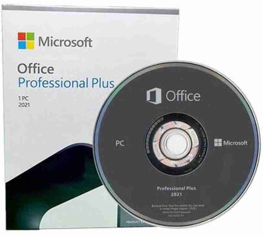Microsoft Office 2021 Professional Plus 64 BIT (DVD) 