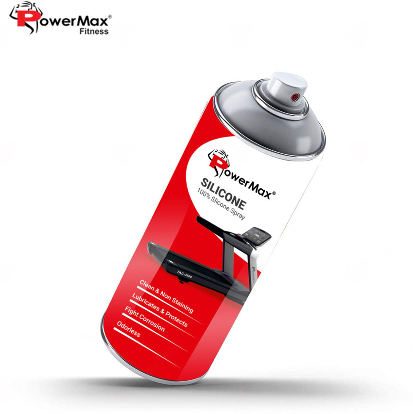 Powermax Fitness Silicone Oil Lubricant Spray for Treadmill 500ml Use For Equipment Applications Extra Long Control Flow Applicator Easy To Use On All Treadmills Manual Sprayer Price in India Buy Powe...