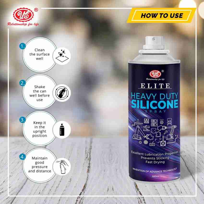 Miracle Silicone Lubricant Spray, (300g / 550 ml) Rejuvenates & shines  surfaces Manual Sprayer