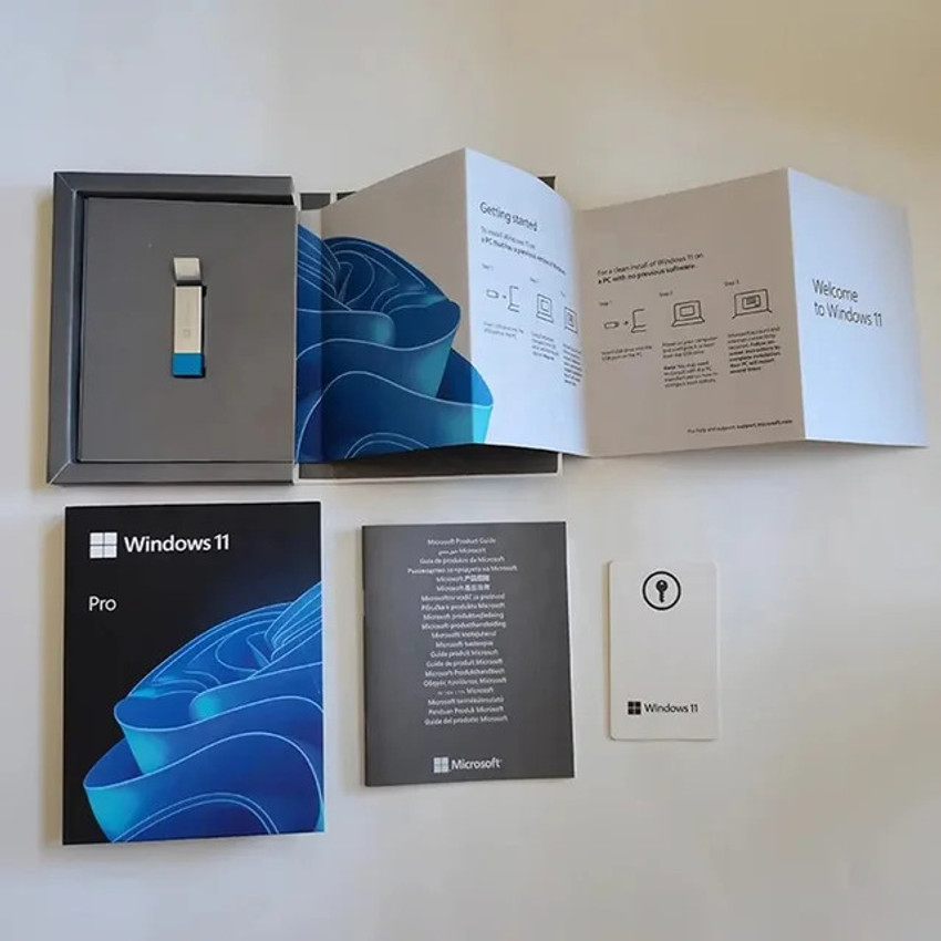 MICROSOFT Windows 11 Professional FPP USB 3.0 Retail Box Pack