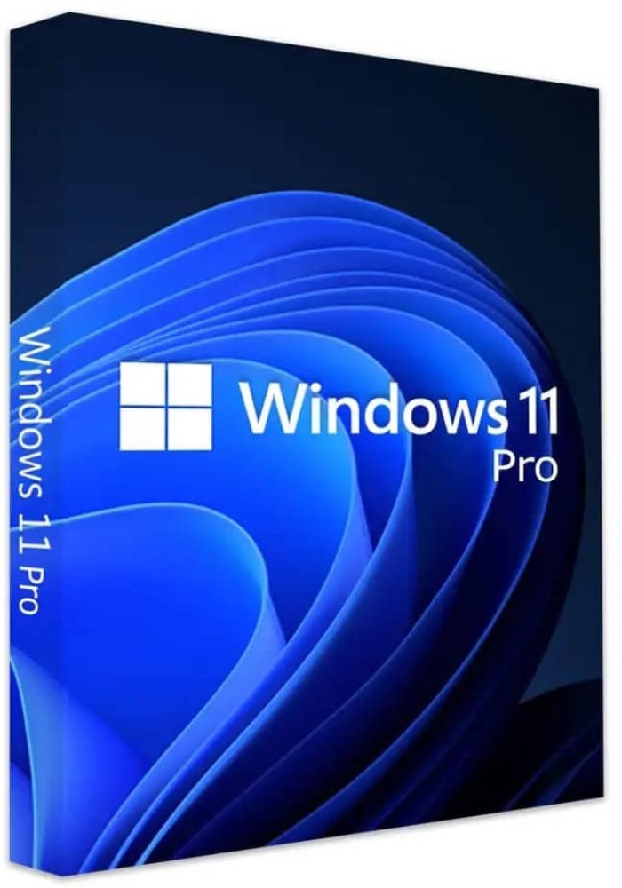 MICROSOFT Windows 11 Pro 32/64 Bit (1 User/PC, Lifetime Validity)  MICROSOFT