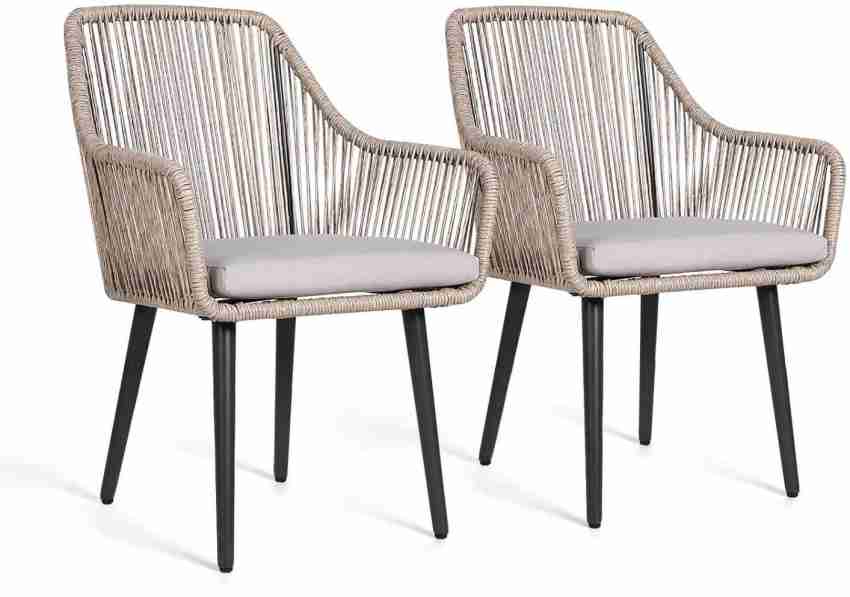 Spyder Craft Wicker Outdoor Dining Chairs, All-Weather Woven Rope Rattan Patio  Chairs Metal Outdoor Chair Price in India - Buy Spyder Craft Wicker Outdoor  Dining Chairs, All-Weather Woven Rope Rattan Patio Chairs