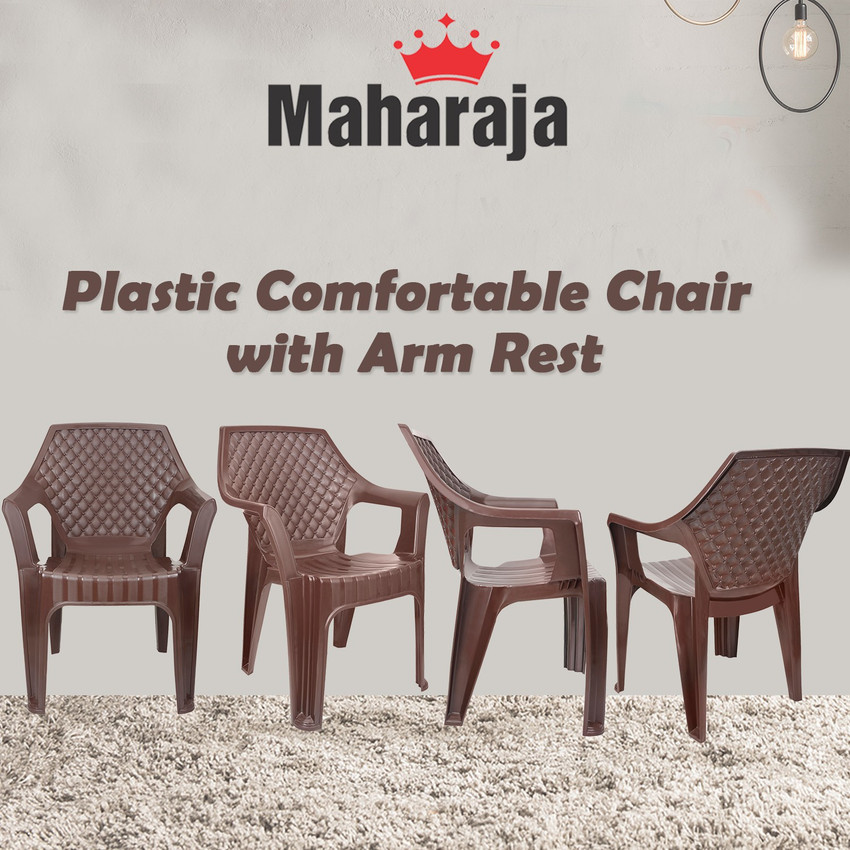 MAHARAJA Alpha Plastic Living Room Chair Price in India Buy