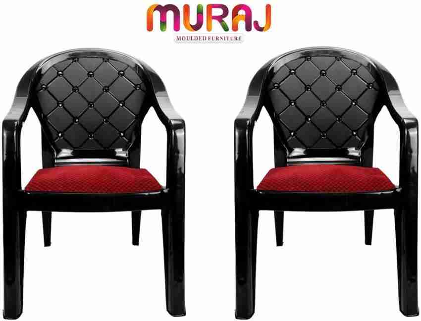 Plastic chair with shop cushion price