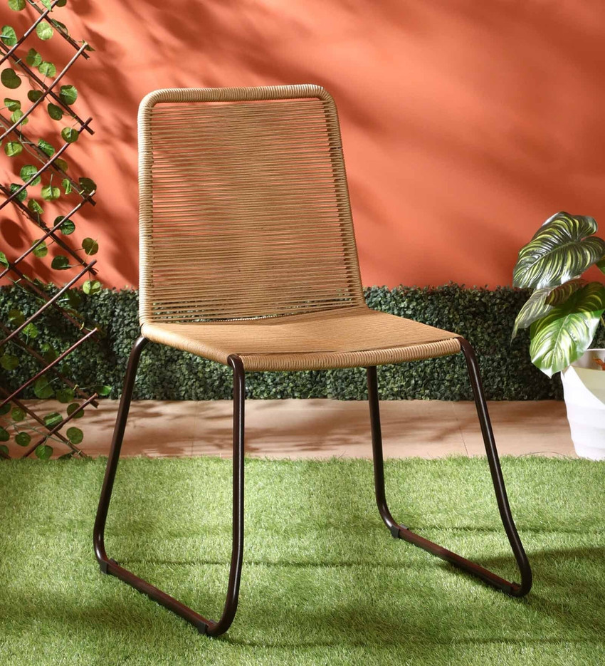 Metal patio lounger top
