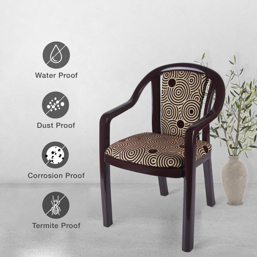Supreme ornate sales plastic cushion chairs