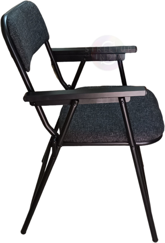 streetup india Folding Chair With Arm Rest With Fabric Cushion Seat Metal Cafeteria Chair Price in India Buy streetup india Folding Chair With Arm Rest With Fabric Cushion Seat Metal Cafeteria