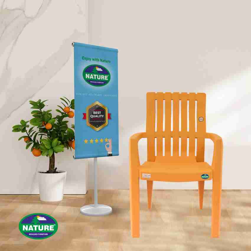 Nature top plastic chair