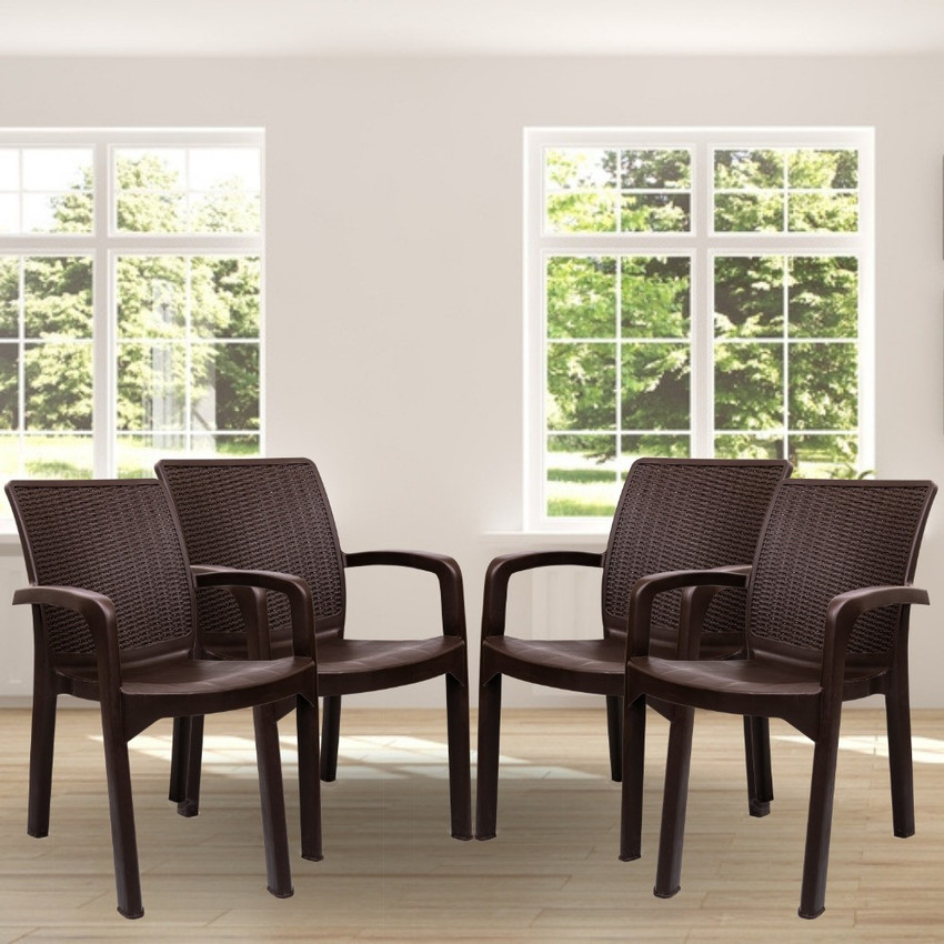 ITALICA Luxury Plastic Arm Chair Matte Finish Kitchen Bedroom Living Room Chair Set Plastic Outdoor Chair Price in India Buy ITALICA Luxury Plastic Arm Chair Matte Finish Kitchen Bedroom Living Room C...