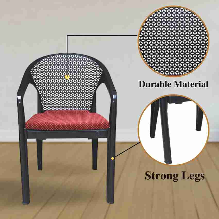 Lucite chair with discount cushion