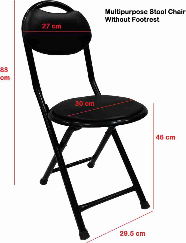 SOMRAJ Study Folding Chair Seat and Back Cushion Folding Chair
