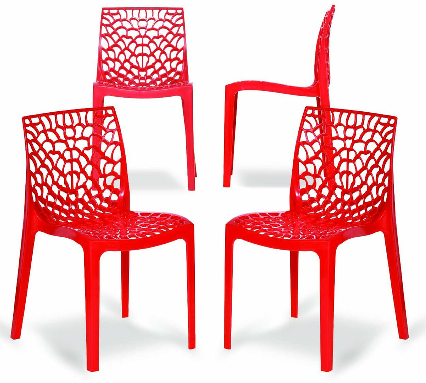 RW REST WELL Web Designer Plastic Outdoor Chair