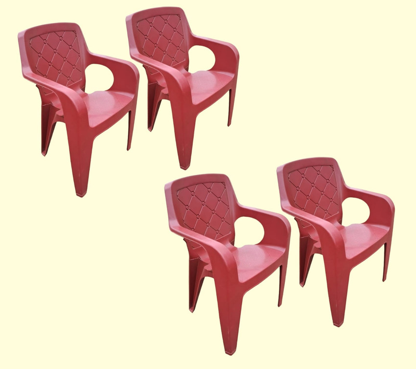 Chetan shop plastic chairs