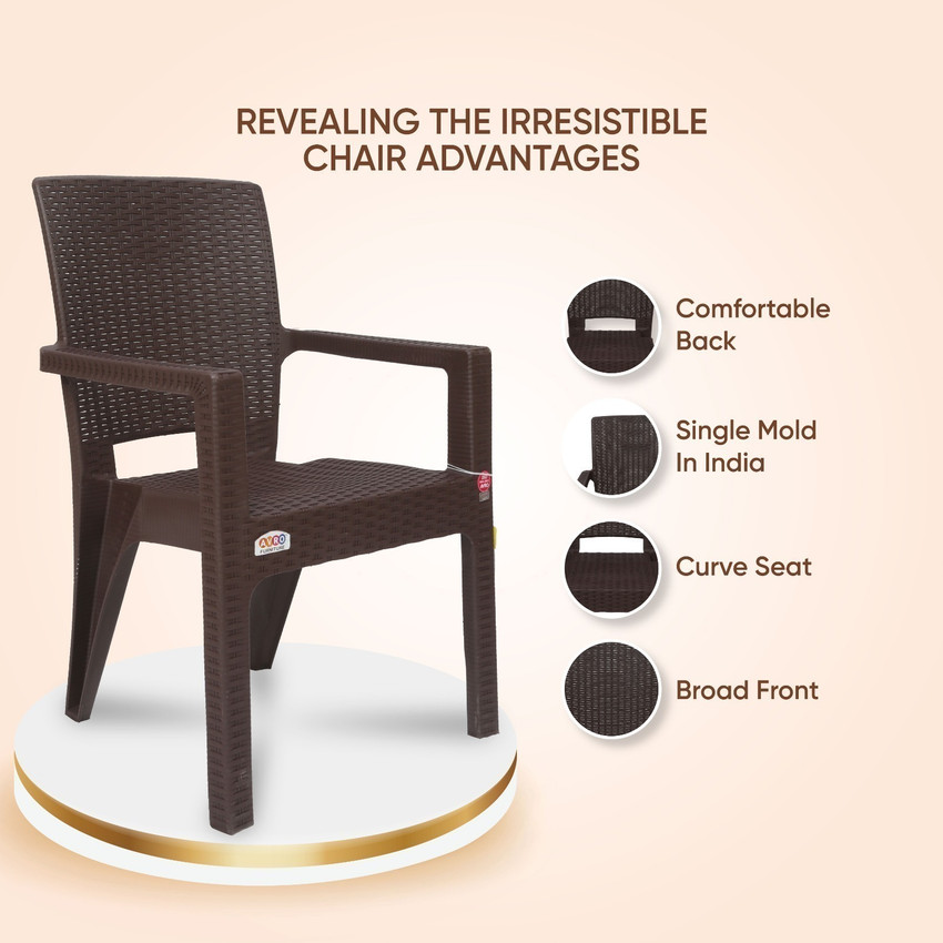 AVRO furniture AVRO PLATINUM RATTAN CHAIR WITH 3 YEAR GUARANTEE Plastic Outdoor Chair Price in India Buy AVRO furniture AVRO PLATINUM RATTAN CHAIR WITH 3 YEAR GUARANTEE Plastic Outdoor Chair online