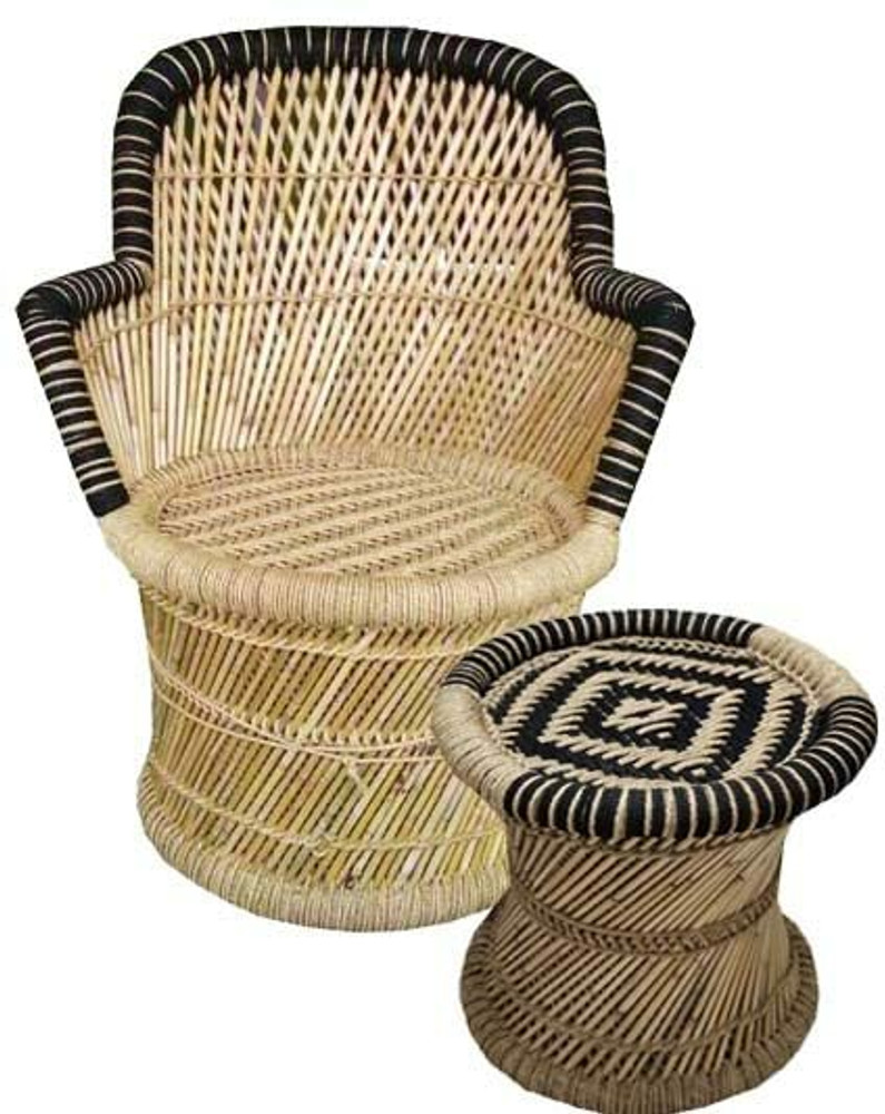 Bamboo on sale chair flipkart