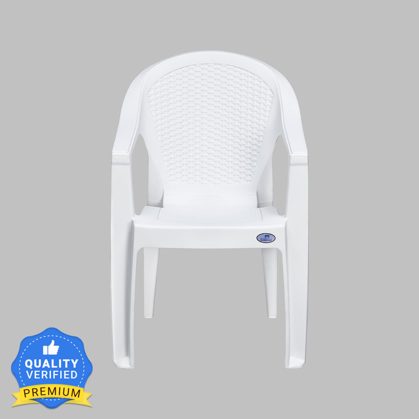 Nilkamal white plastic sale chair
