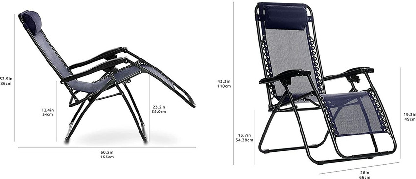 Zero gravity shop lawn chair