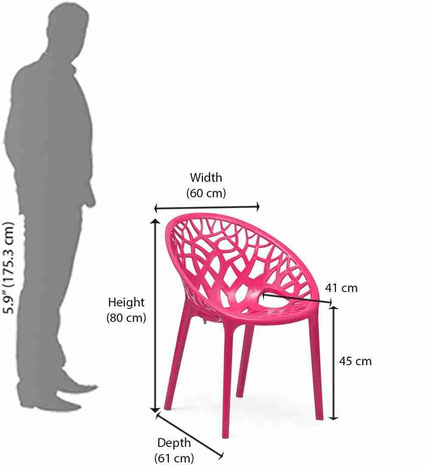 Nilkamal Crystal PP Plastic Outdoor Chair Price in India Buy