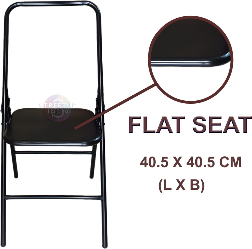 Metal top yoga chair