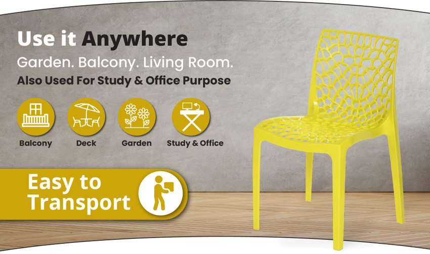 Lemon yellow chair cheap