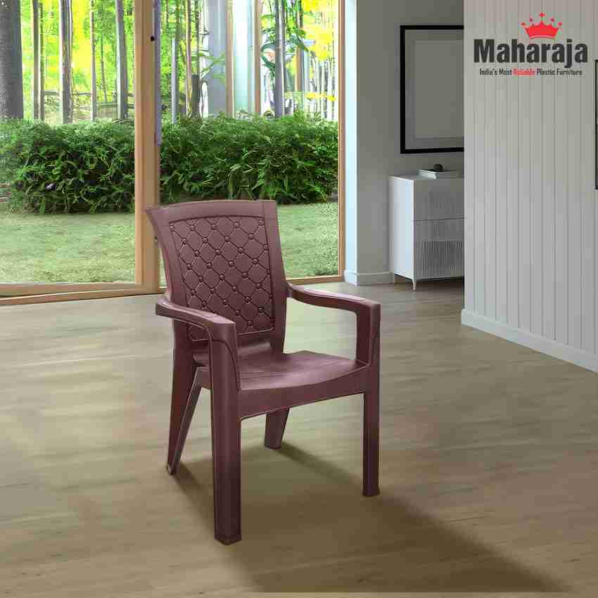 MAHARAJA Dabang 201 for Home Office Comfortable ArmRest Bearing Capacity upto 200Kg Plastic Outdoor Chair Price in India Buy MAHARAJA Dabang 201 for Home Office Comfortable ArmRest Bearing Capacity