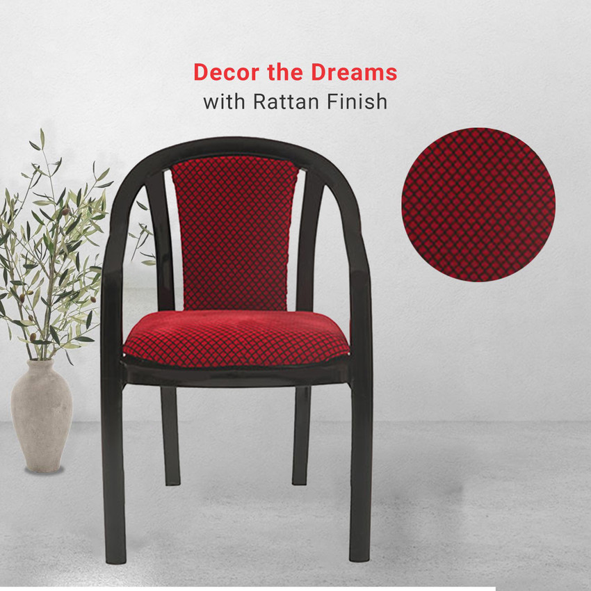 Supreme ornate plastic cushion chairs deals