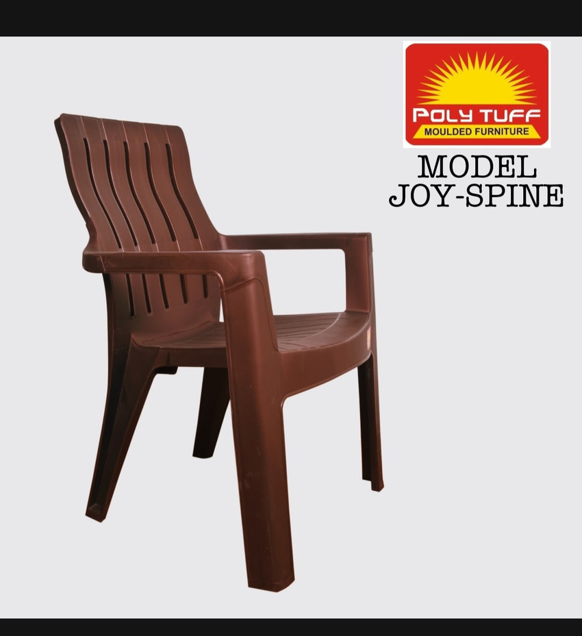 POLYTUFF Joy Spine Orthopedic Plastic Outdoor Chair Price in India