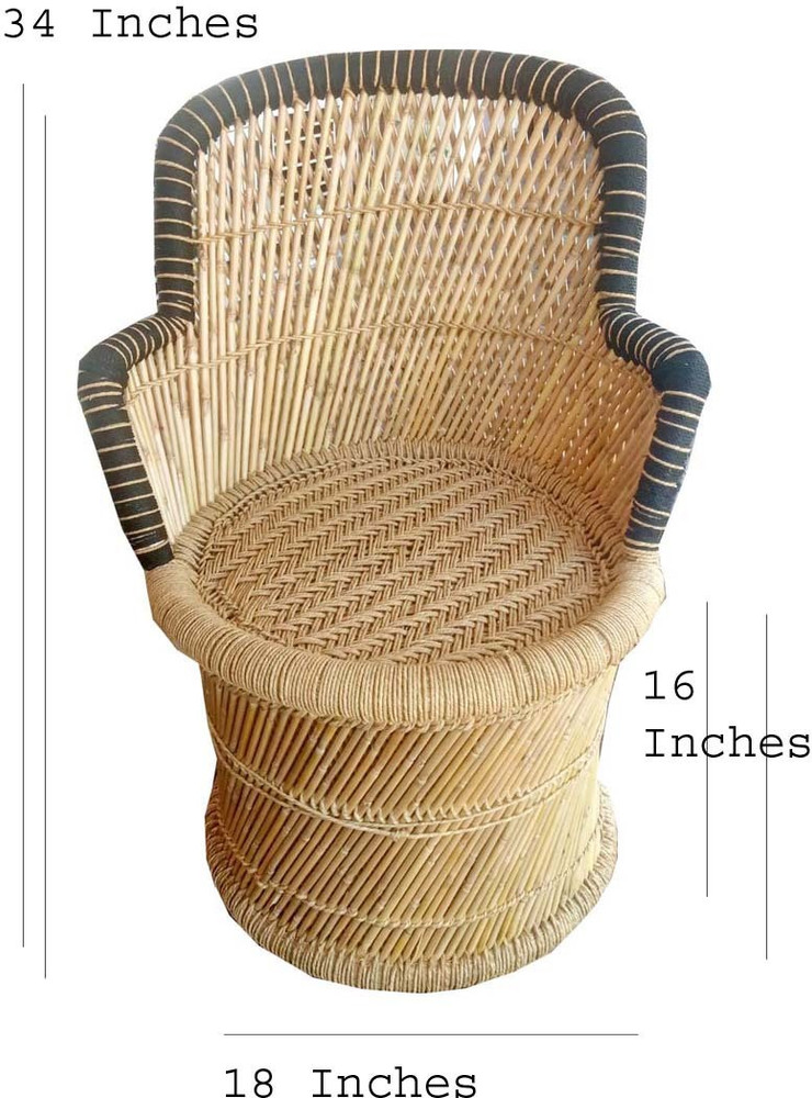 HARISH HANDMAKERS Bamboo Outdoor Chair Price in India Buy HARISH