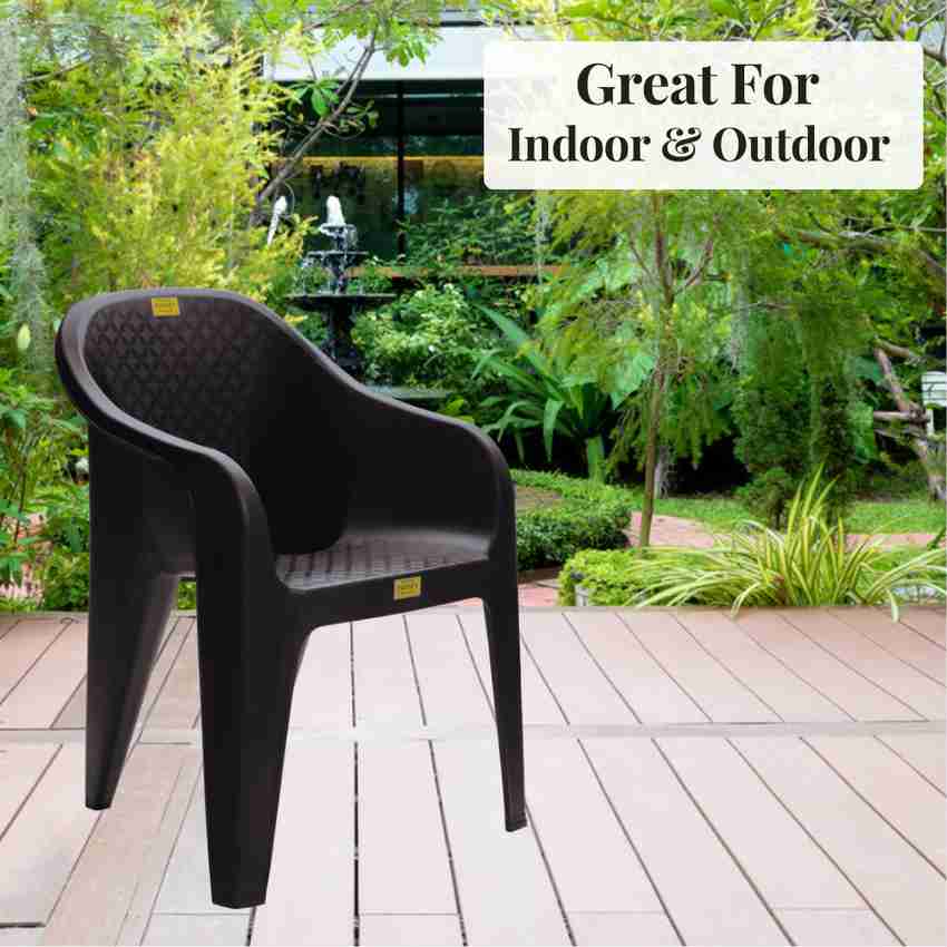Patiofy Plastic Chair Arm Chair for Home Living Room Chair Outdoor Chair Set of 1 Plastic Living Room Chair Price in India Buy Patiofy Plastic Chair Arm Chair for Home Living