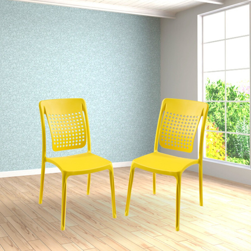 Plastic chairs sales without arms