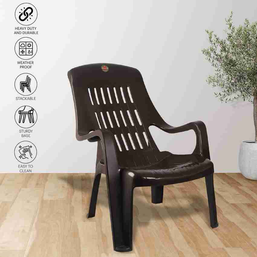 Cello Furniture Cello Comfort Relax Chair Set of 1Pc Brown Plastic Outdoor Chair Price in India Buy Cello Furniture Cello Comfort Relax Chair Set of 1Pc Brown Plastic Outdoor Chair online