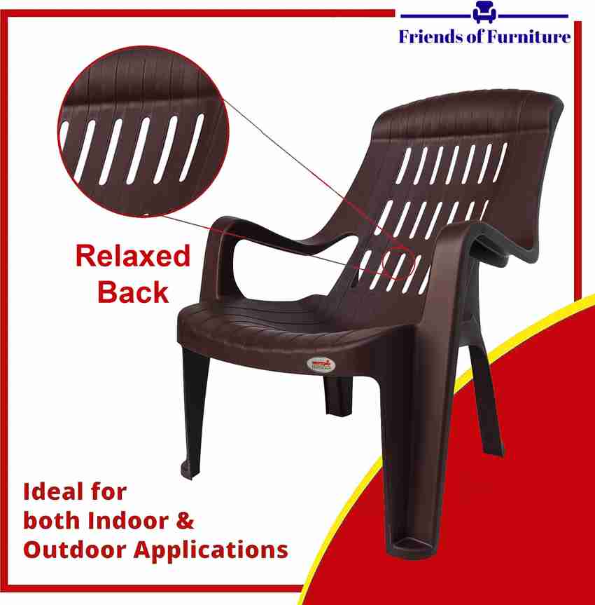 Supreme relax plastic shop outdoor chair