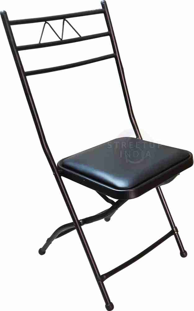 Folding chair hotsell with cushion seat