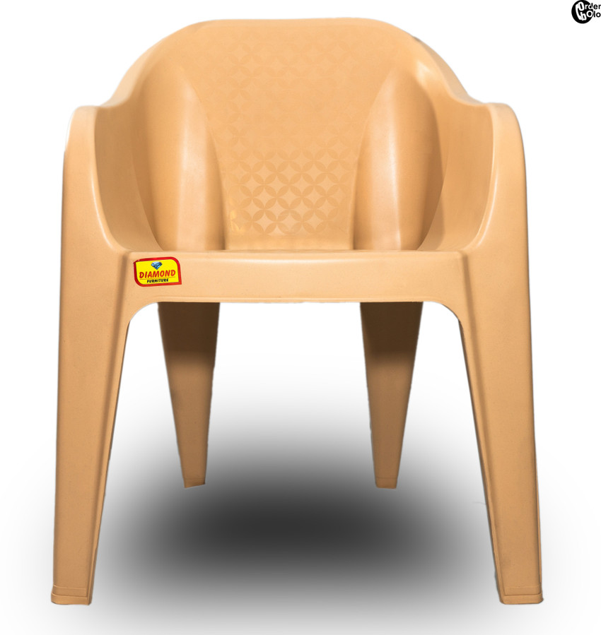 Diamond plastic deals chair