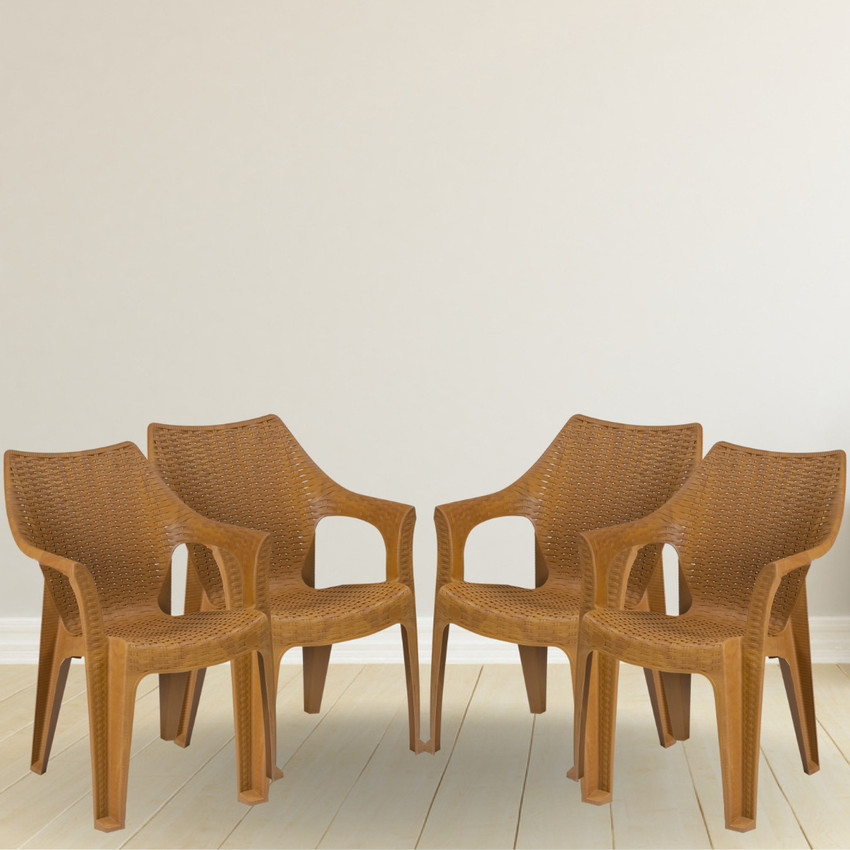Plastic chair sofa set on sale