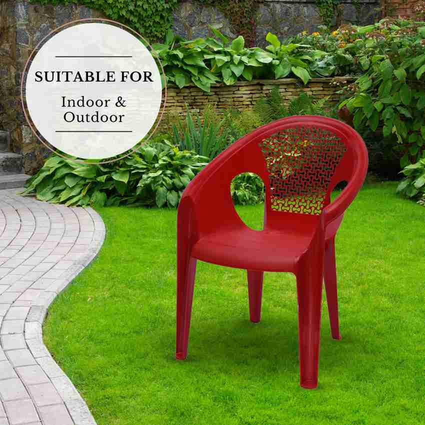 Plastic relaxing garden chairs hot sale