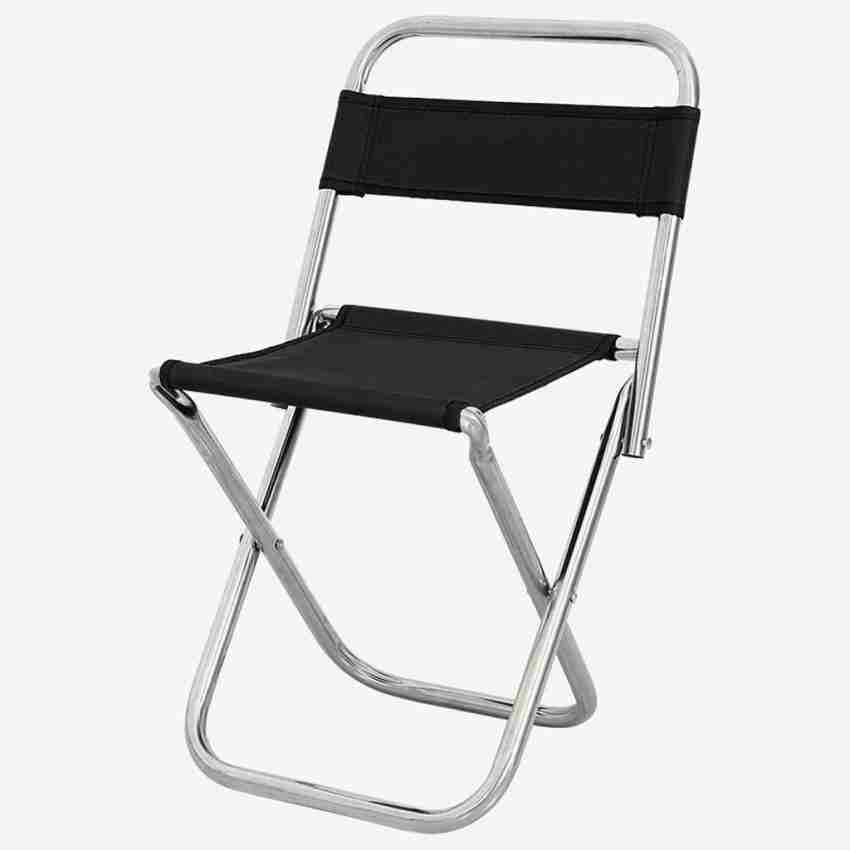 HaRvic Folding Camping & Fishing Chair | Lawn & Garden Chair | Perfect for Adult (Black)