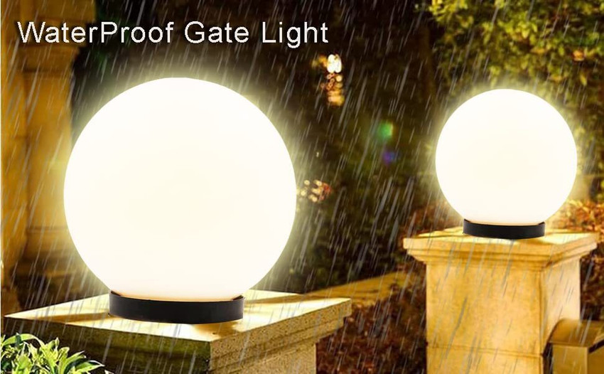 Volt Light PVC Waterproof for Outdoor gate Pillar Garden Light 12