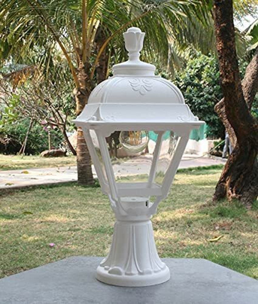 CERCO CLASSIC MEDIUM GATE LIGHT WHITE CLEAR Gate Light Outdoor Lamp Price in India Buy CERCO CLASSIC MEDIUM GATE LIGHT WHITE CLEAR Gate Light Outdoor Lamp online at Flipkart