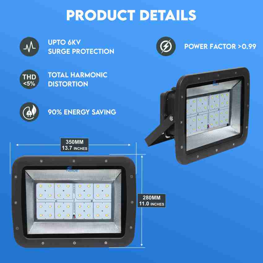 Refletor Mega Forte 150w IP67 Relampago Fifa 2010