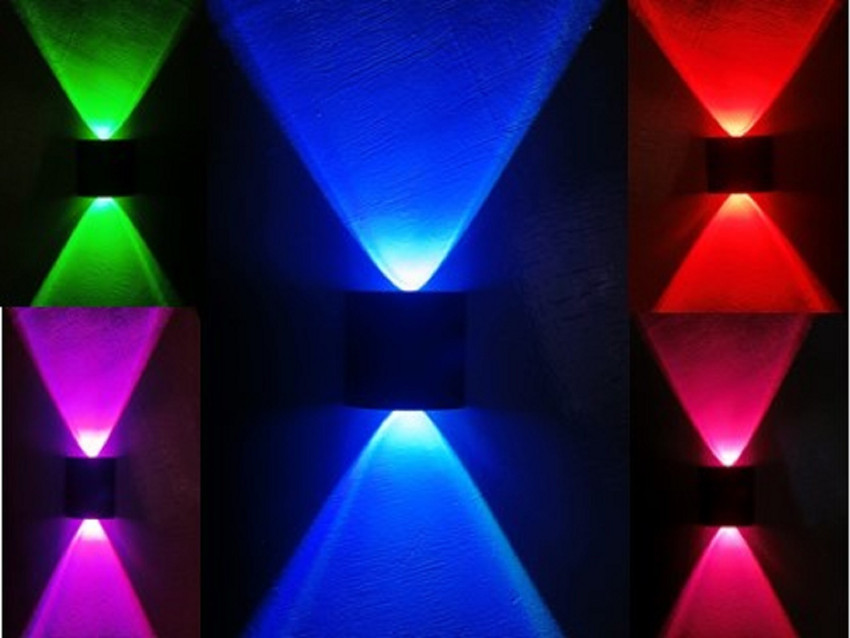 OTS Outdoor 6W Up Down LED Wall Light AUTO Color Changing 16 Colors Waterproof Exterior Fixture Lamp Gate Light Outdoor Lamp Price in India Buy OTS Outdoor 6W Up Down LED