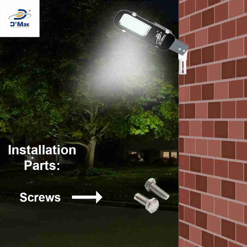 D Mak 15 Watt Waterproof LED Street Light Road Outdoor Industrial White Pack of 05 Flood Light Outdoor Lamp Price in India Buy D Mak 15 Watt Waterproof LED Street Light Road Outdoor