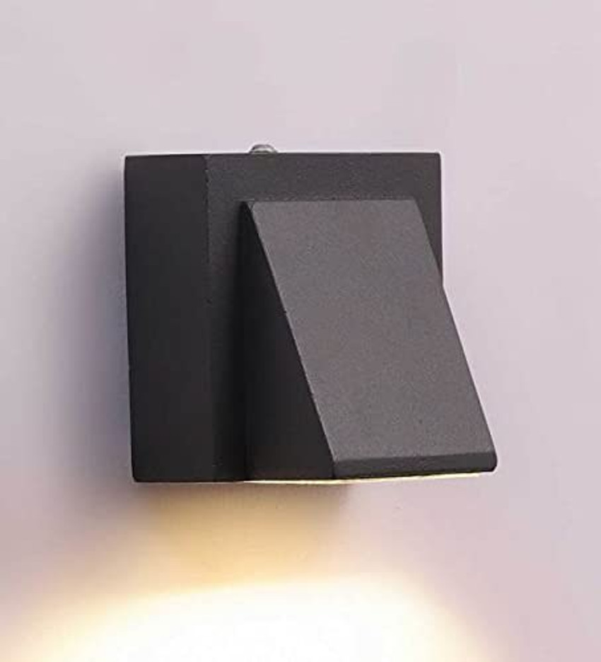 Virya 5W IP65 Waterproof Wall Lamp One Step Fancy LED Light for Wall Aluminum Wall Lamps Outdoor Wall Lights for Elevation Garden Patio Lights Warm White Flood Light Outdoor Lamp