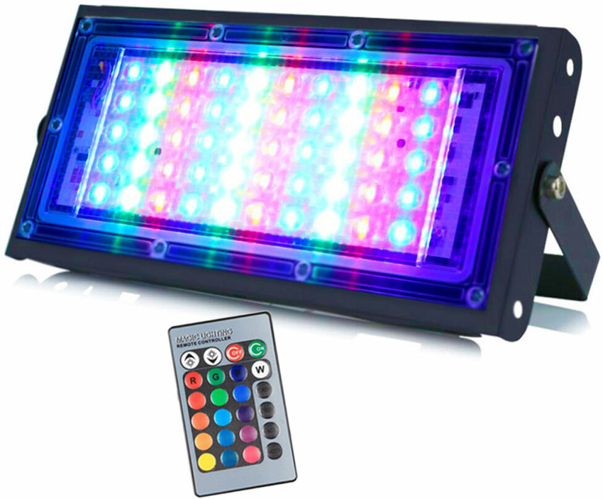 Multi color flood light on sale