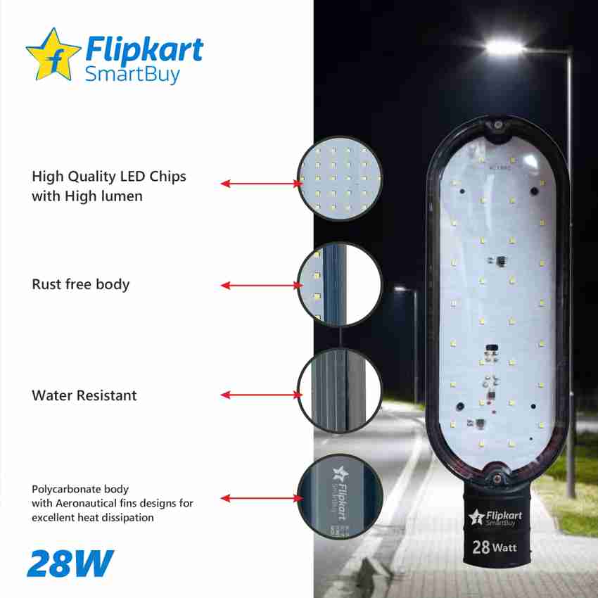 Flipkart SmartBuy 28Watt Led Street Light Flood Light Waterproof Outdoor Light LED Light Street Light Outdoor Lamp Price in India Buy Flipkart SmartBuy 28Watt Led Street Light Flood Light Waterproof ...